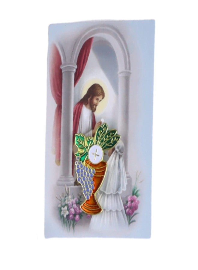 Needzo First Communion Set for Boys, Black Rosary, Scapular, Lapel Pin, and Book Included, Catholic Keepsake Gifts - Image 5